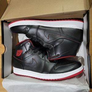 Jordan 1s Black and Red